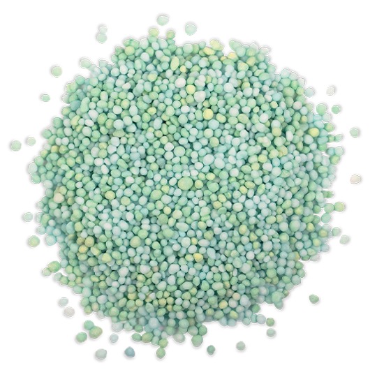 Polymer coated pellets