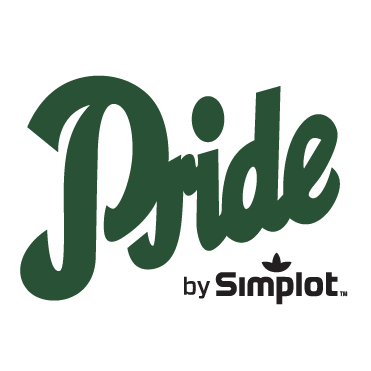 J的图形.R. Simplot公司 Simplot Pride brand animal feed logo.