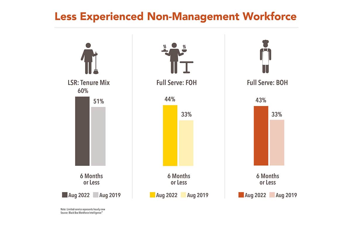 Less Experienced Non-Management Workforce Graphic