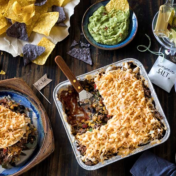 Southwestern Taco Lasagna Bake Recipe