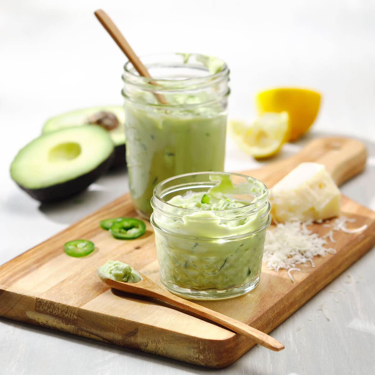 Avocado Parmesan Dip Recipe