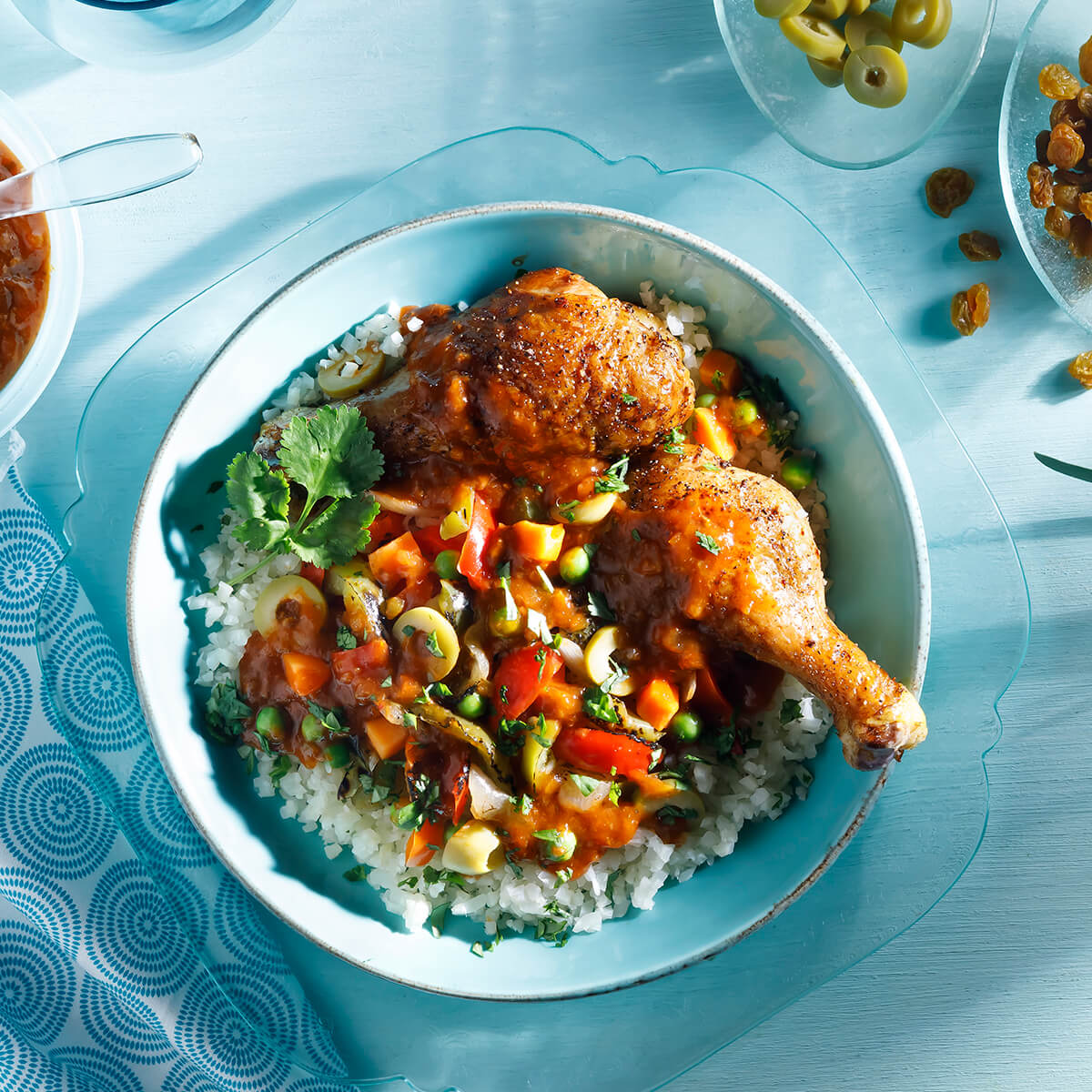Cuban Sofrito Chicken Bowl Recipe