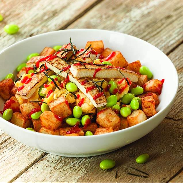 Asian Hash Brown Bowl Recipe