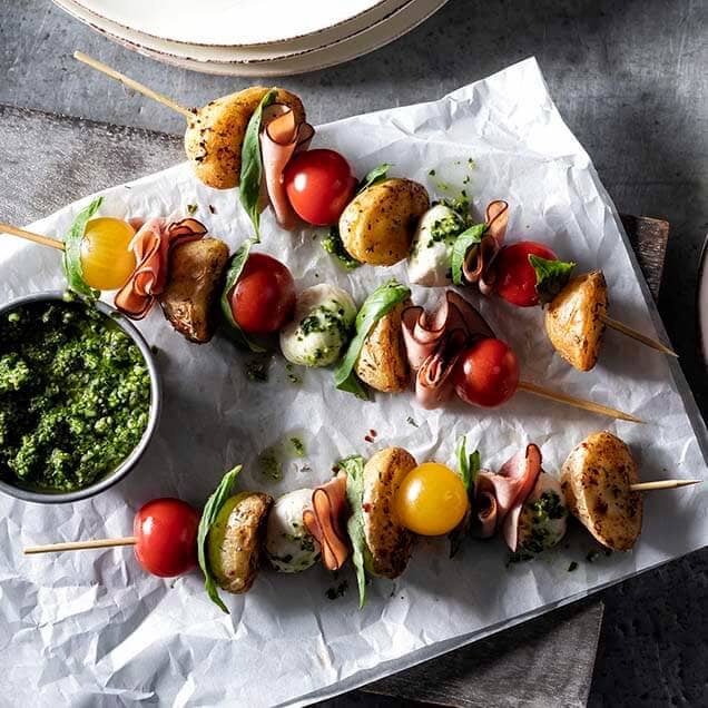 Baby Bakers Caprese Skewer Recipe