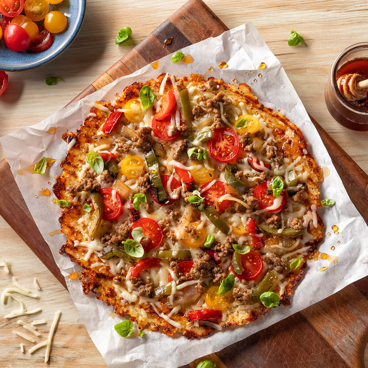 Cauliflower Pizza Italiano Recipe