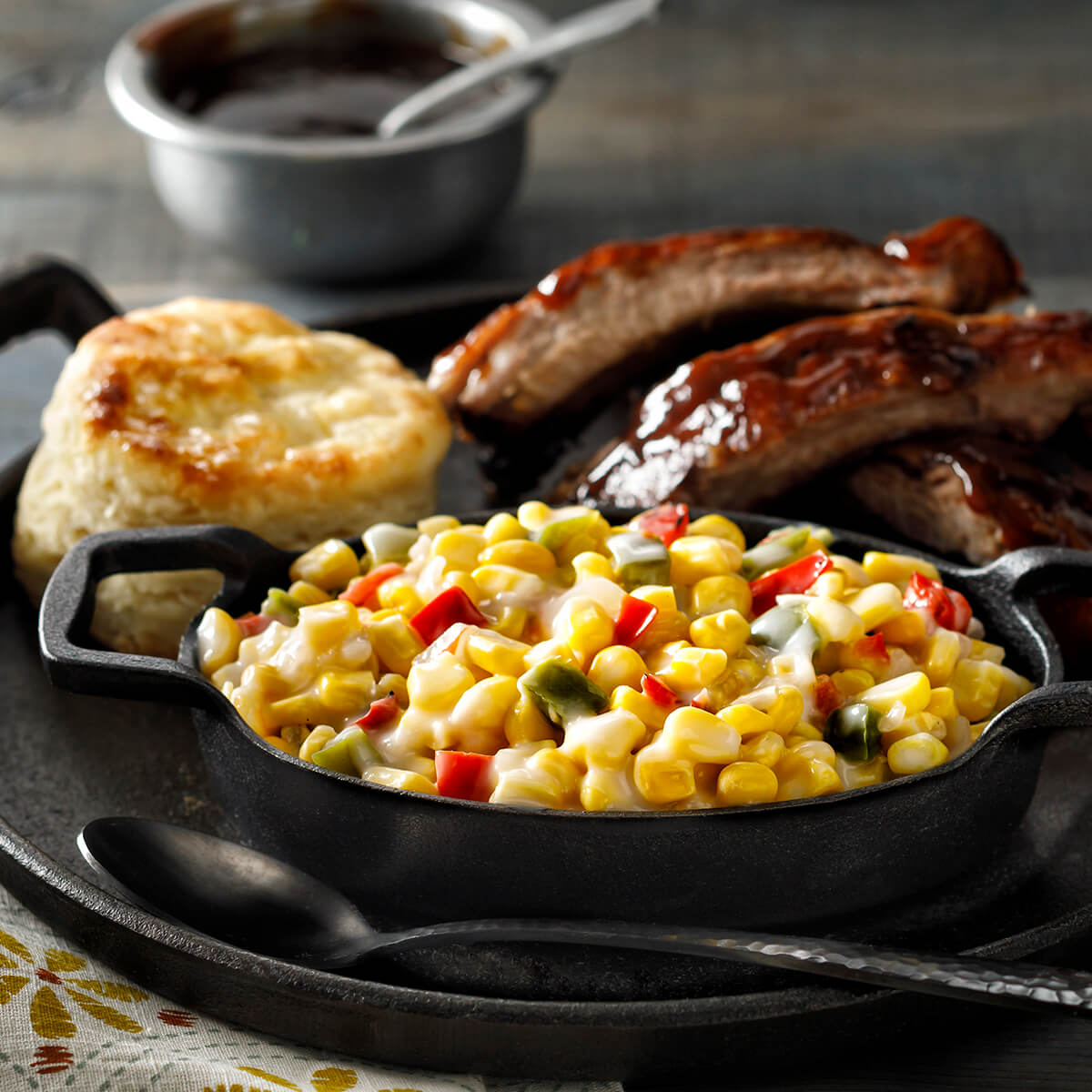 Confetti Cheesy Corn Recipe