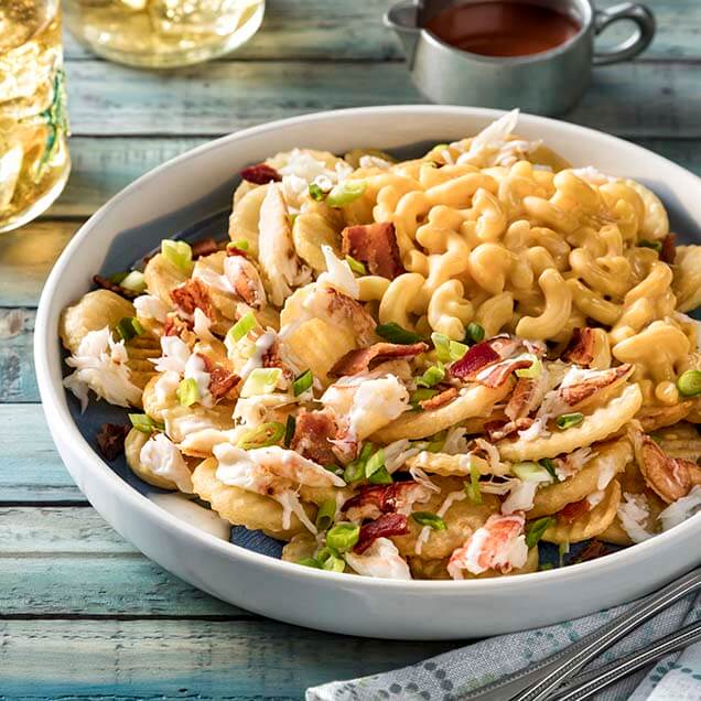 Crab Mac Poutine Recipe