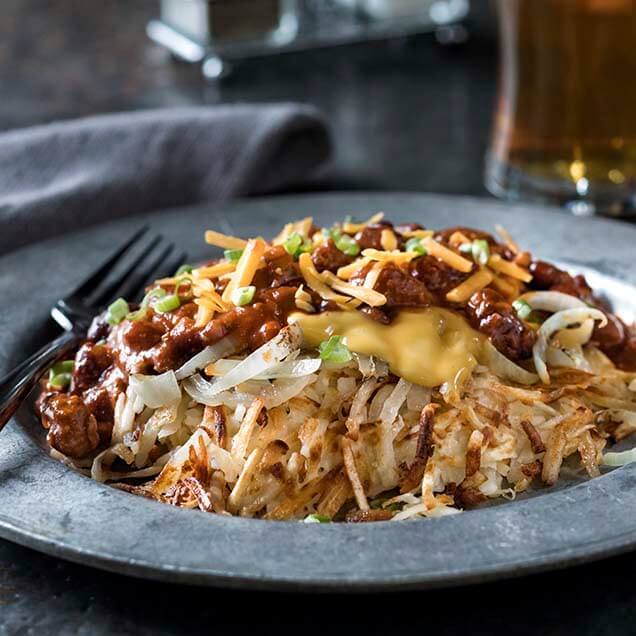 Diner Style Smothered Covered Topped Hash Browns Recipe