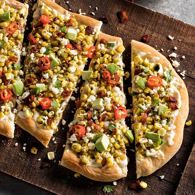 Elote Flatbread Recipe