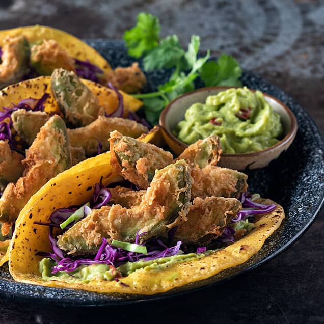 fried avocado taco Recipe Simplot Foods