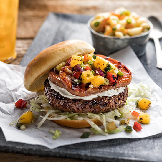 Hawaiian burger