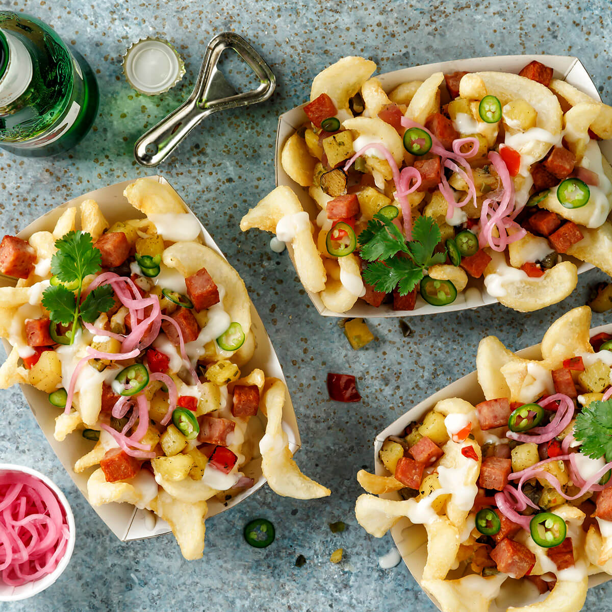 Hawaiian Loaded Fries