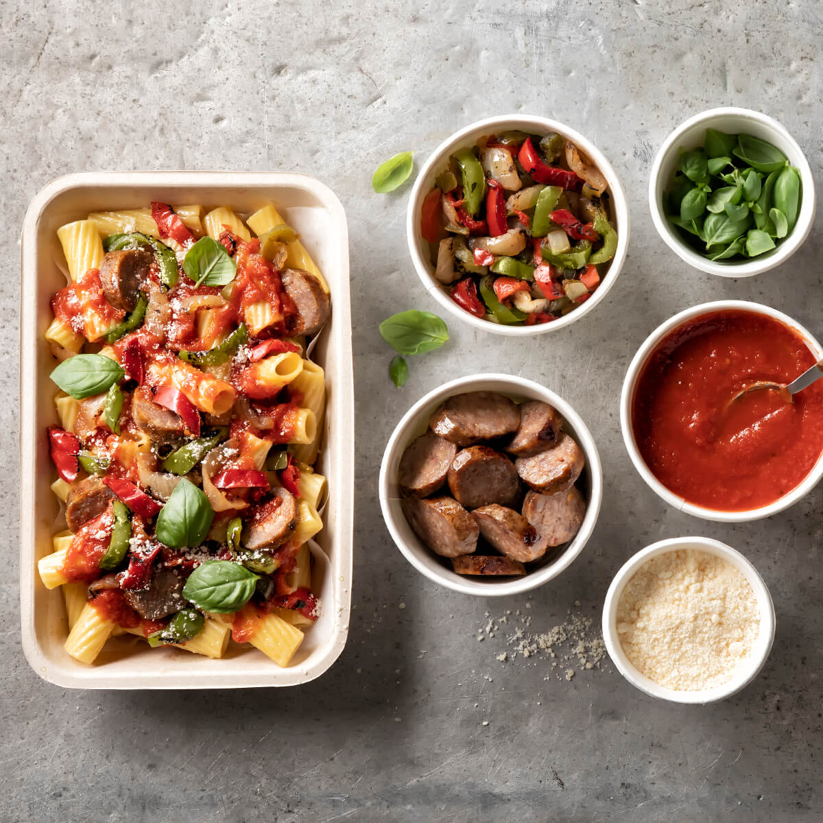 Italian Sausage and Peppers Pasta Recipe