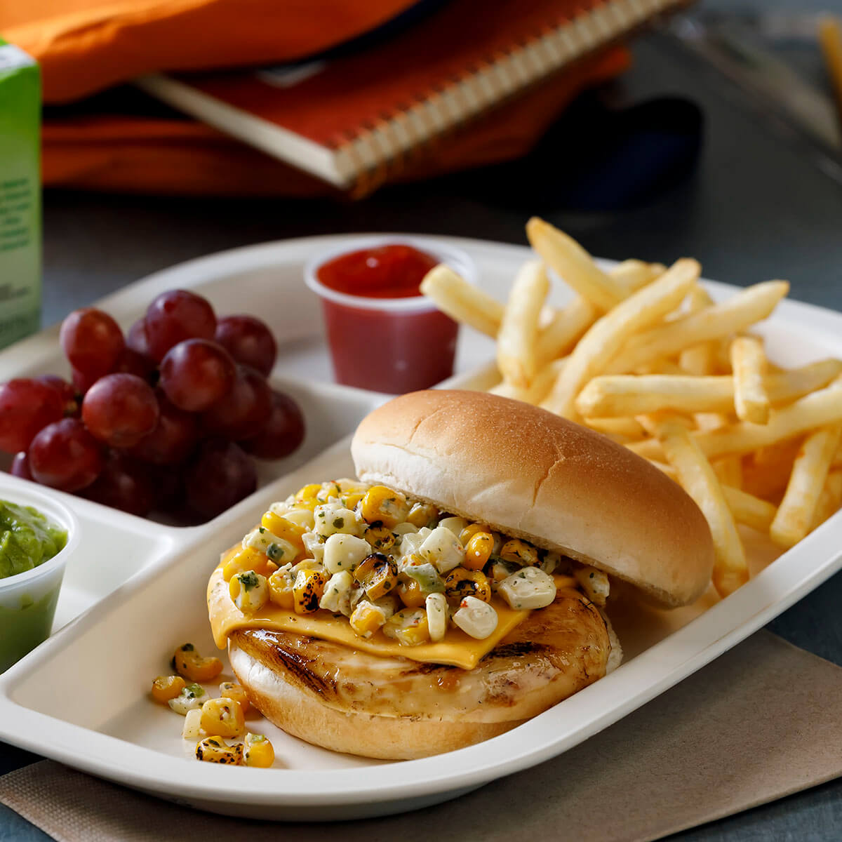 K-12 Street Corn Chicken Sandwich Recipe