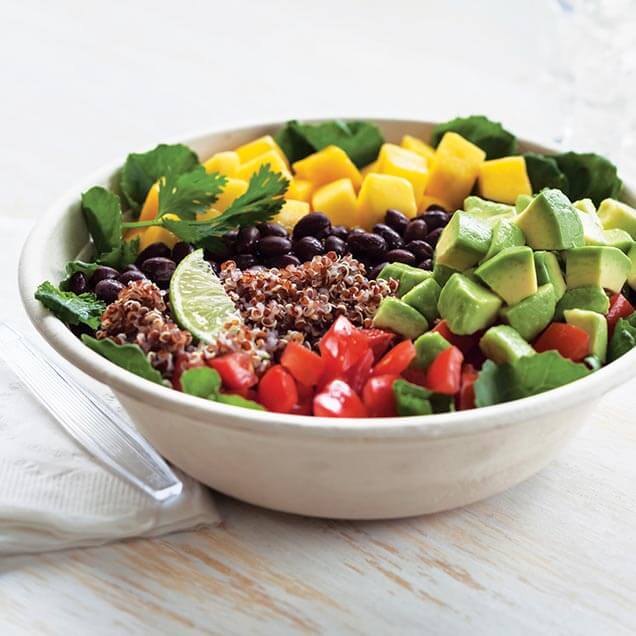 Mango Avocado Quinoa Bowl Recipe