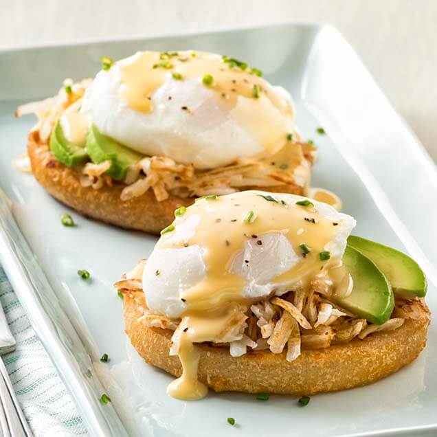Onion Hash Browns Benedict Recipe