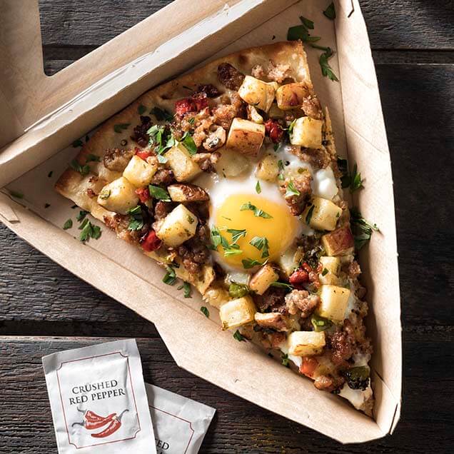 Roasted Redskin and Jalapeno Breakfast Pizza Recipe