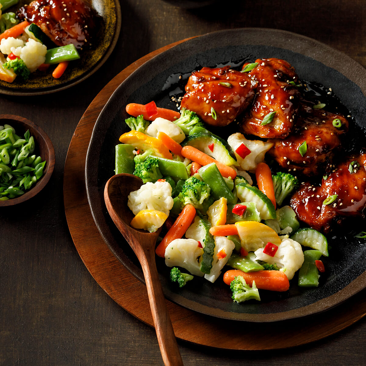 Sweet and Salty Spring Vegetables Recipe