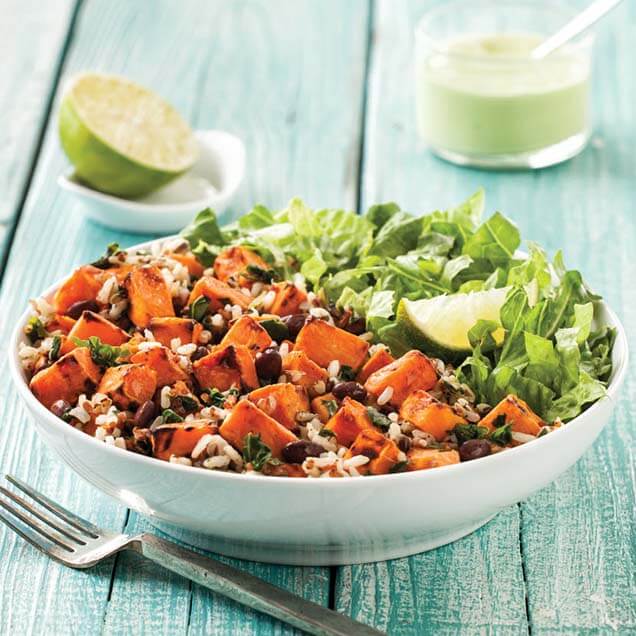 Sweet Potato Black Bean Quinoa Salad Recipe