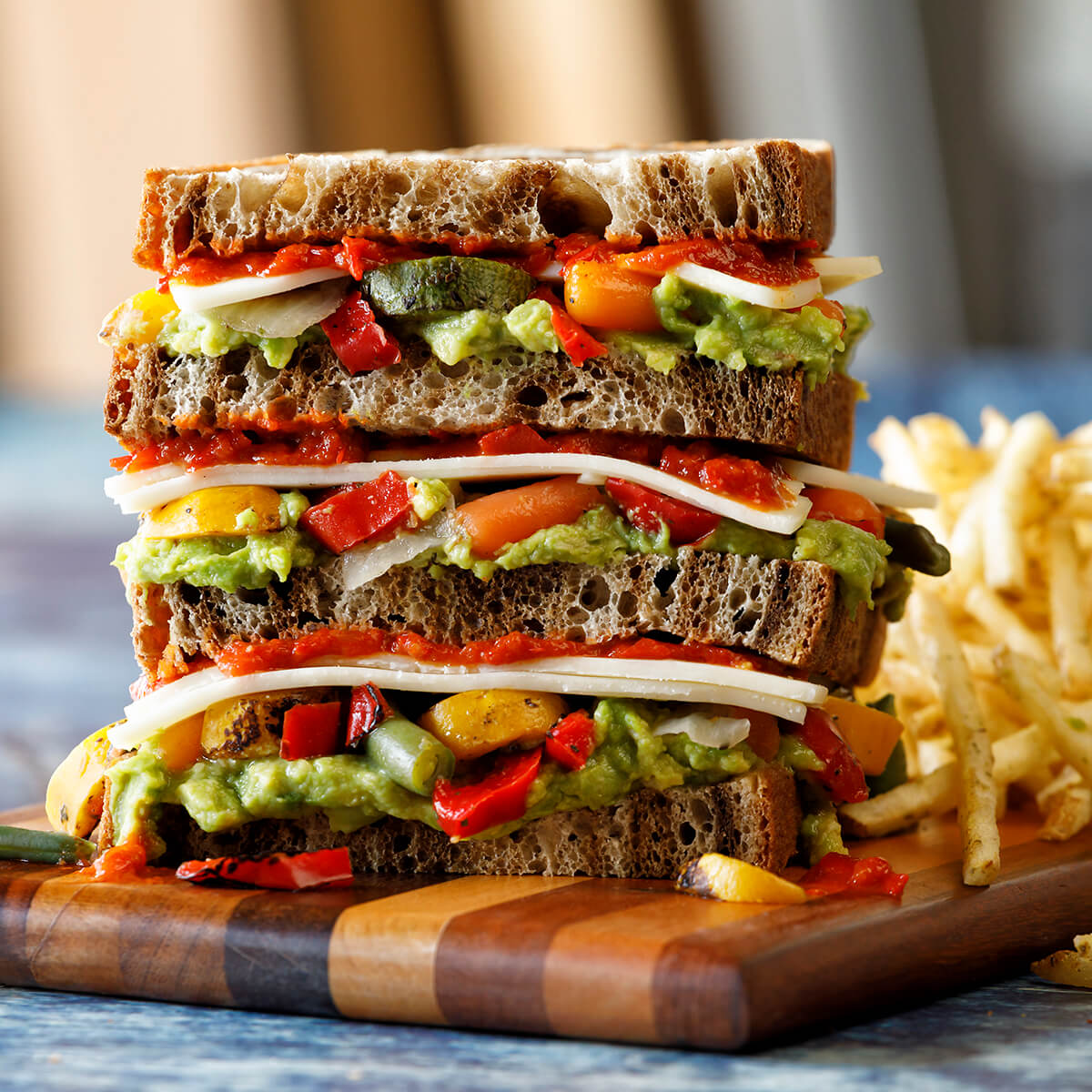 Avocado and Pickled Veggie Sandwich Recipe