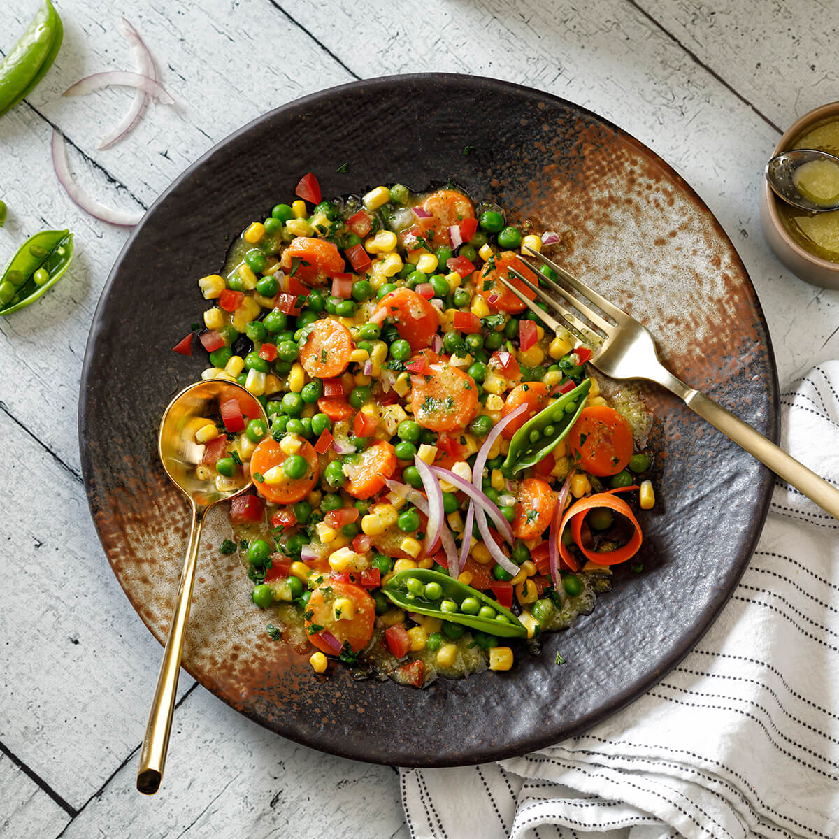 Not Just Peas and Carrots Salad Recipe