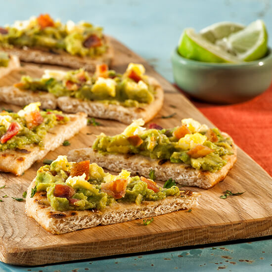 Avocado Breakfast Pizza