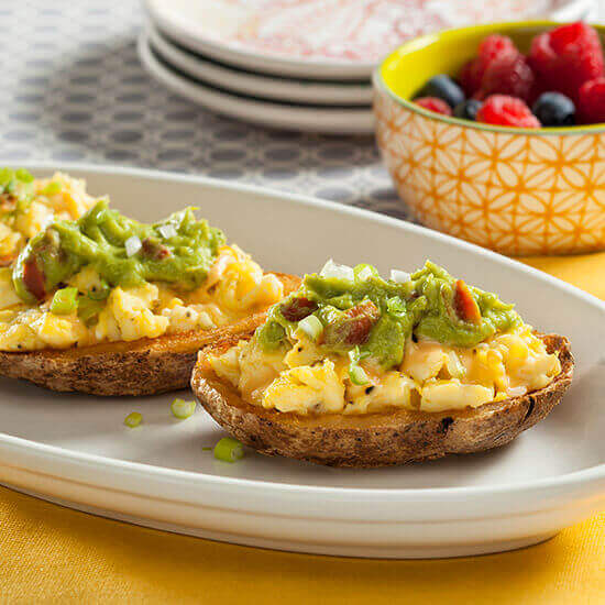 Avocado Breakfast Potato Boat