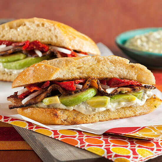 Bacon Avocado Tomato Sandwich Recipe Simplot Foods
