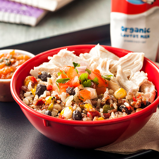 Exotic Grains Fire Roasted Vegetable Chicken Wrap