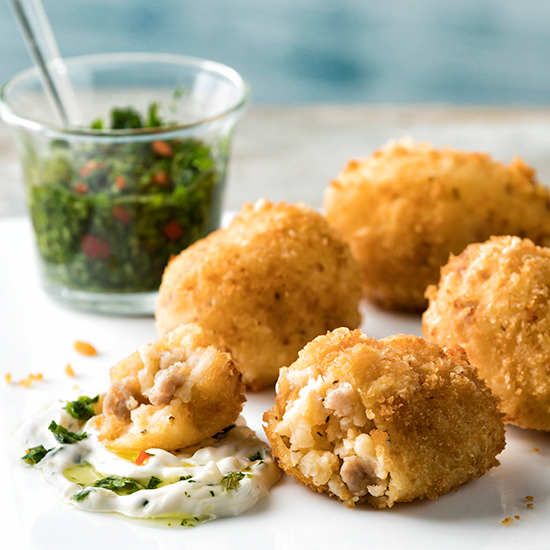 Linguica Parmesan Croquettes