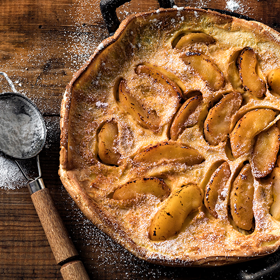 Puffed Apple Pancake
