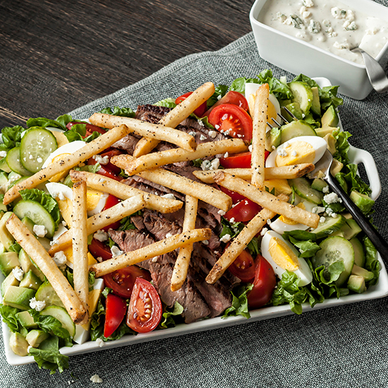 Pittsburgh Steak Salad Recipe Simplot Foods