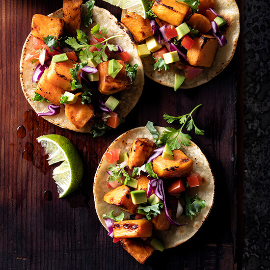 Roasted Sweet Potato Tacos