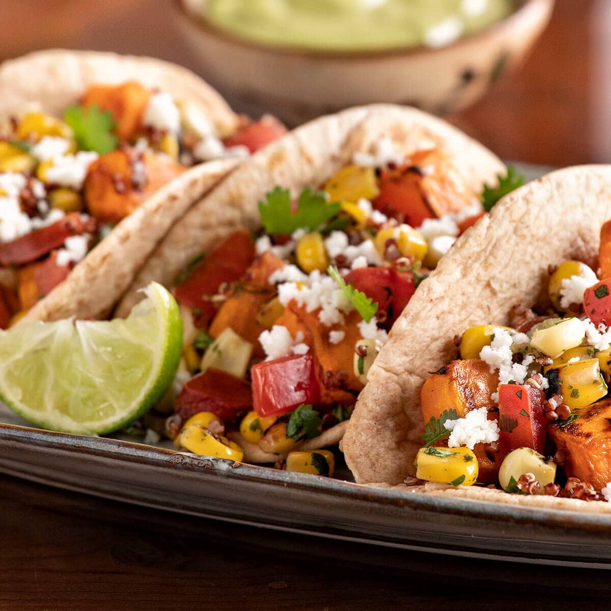 Vegetarian Sweet Potato Tacos Recipe