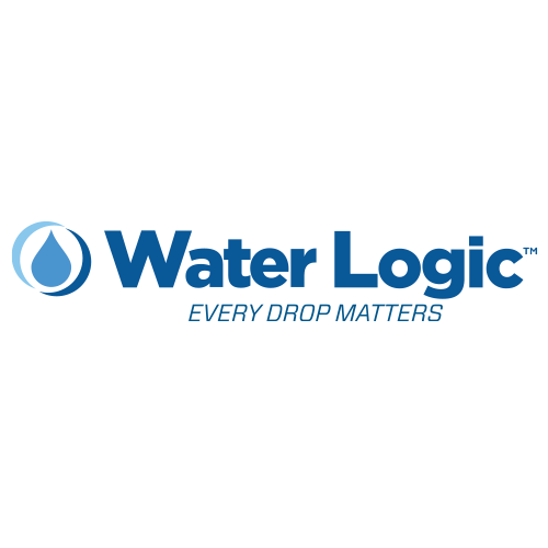 Graphic of Water Logic technology logo.
