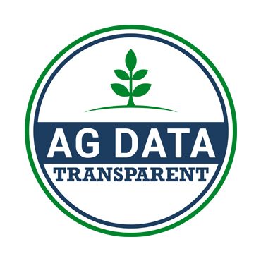 Graphic of AgData Transparent organization logo.
