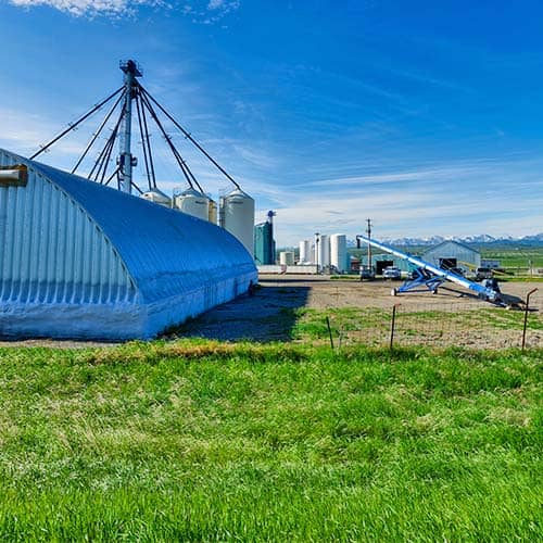 Photograph of Simplot Grower Solutions location in Alberta, Canada