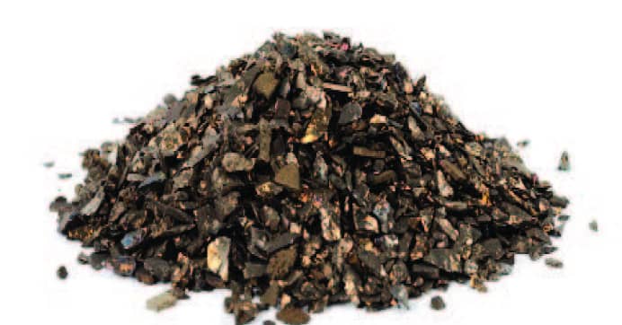 A pile of brown Manganese