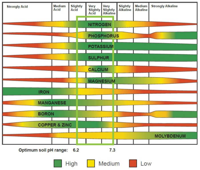 Nutrient Absorption Basics - Soil pH Range