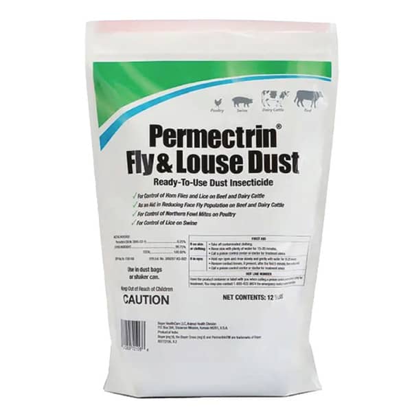 Permectrin Fly Louse Dust