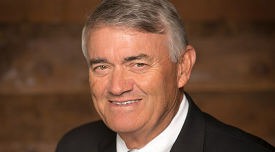 Portrait of Mr. Steve Beebe, Director of the J.R. Simplot Company.
