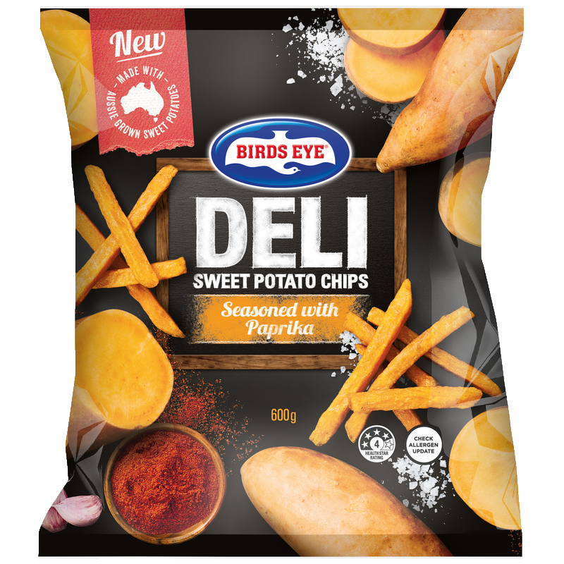 Deli Sweet Potato Chips Seasoned with Paprika