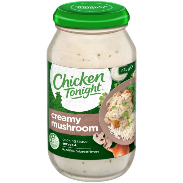 Chicken Tonight Creamy Mushroom Cooking Sauce 475g