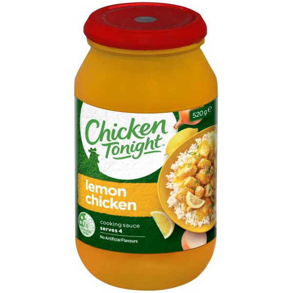 Chicken Tonight Lemon Chicken Cooking Sauce 520g
