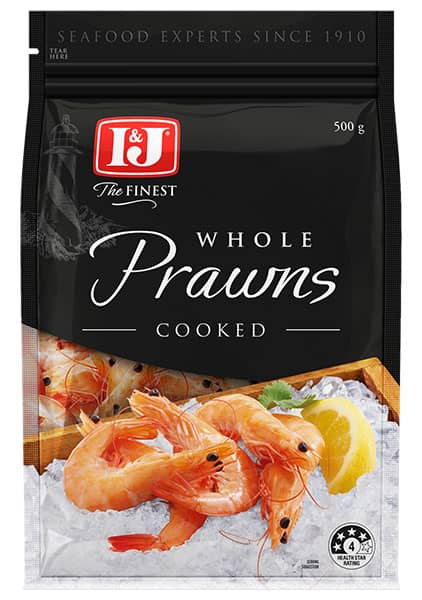 Whole Prawns Cooked
