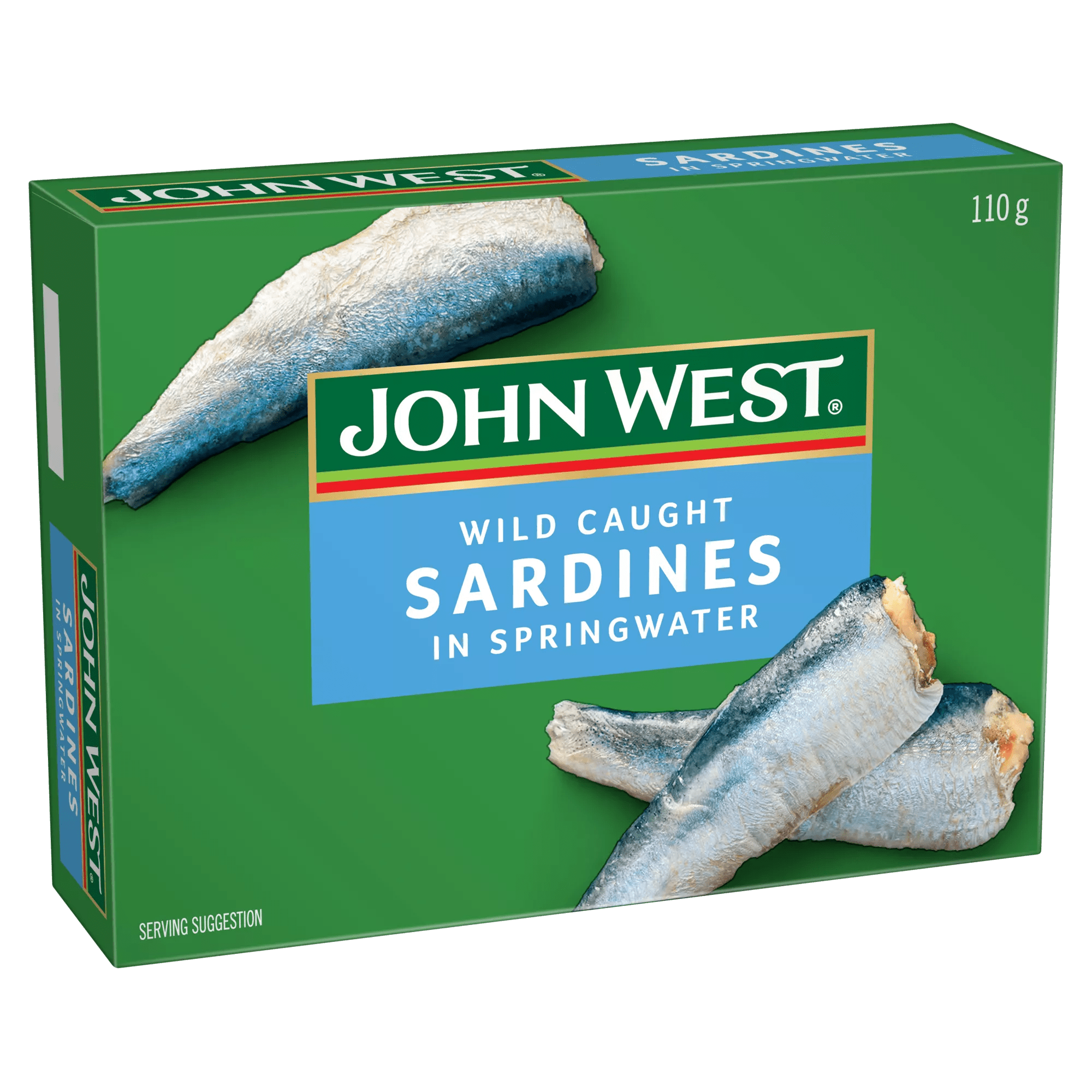 JW Sardines in Springwater 20x110g           