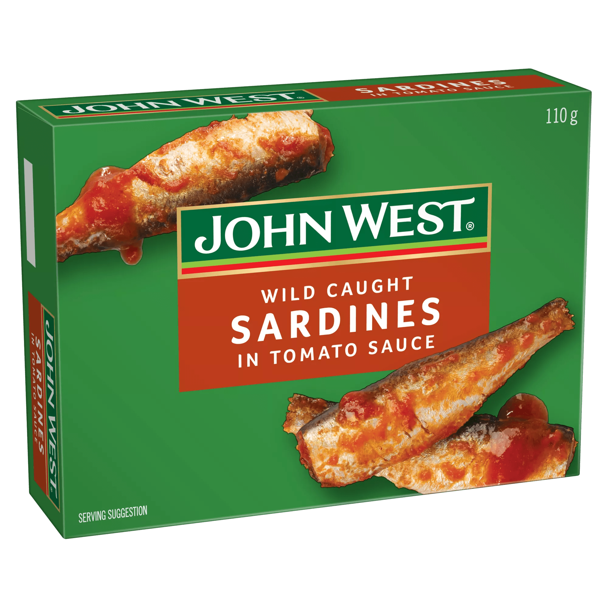 JW Sardines in Tomato Sauce 20x110g           