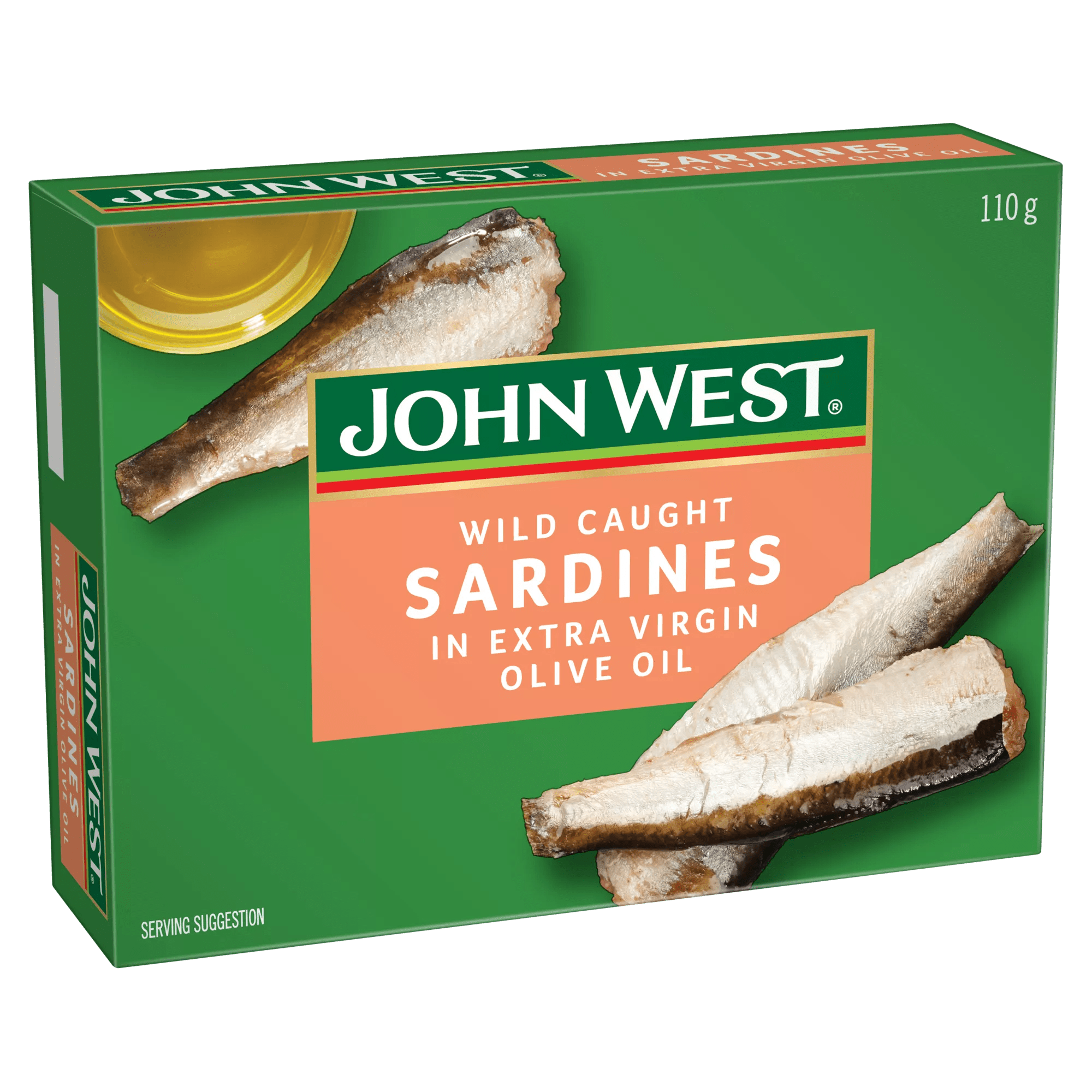 JW Sardines Olive Oil 20x110g               