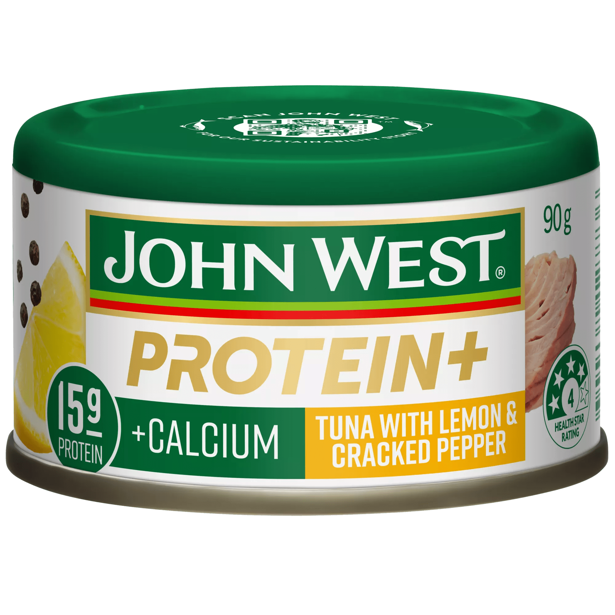 JW Protein+ Lemon & Cracked Pepper 12x90g                                   