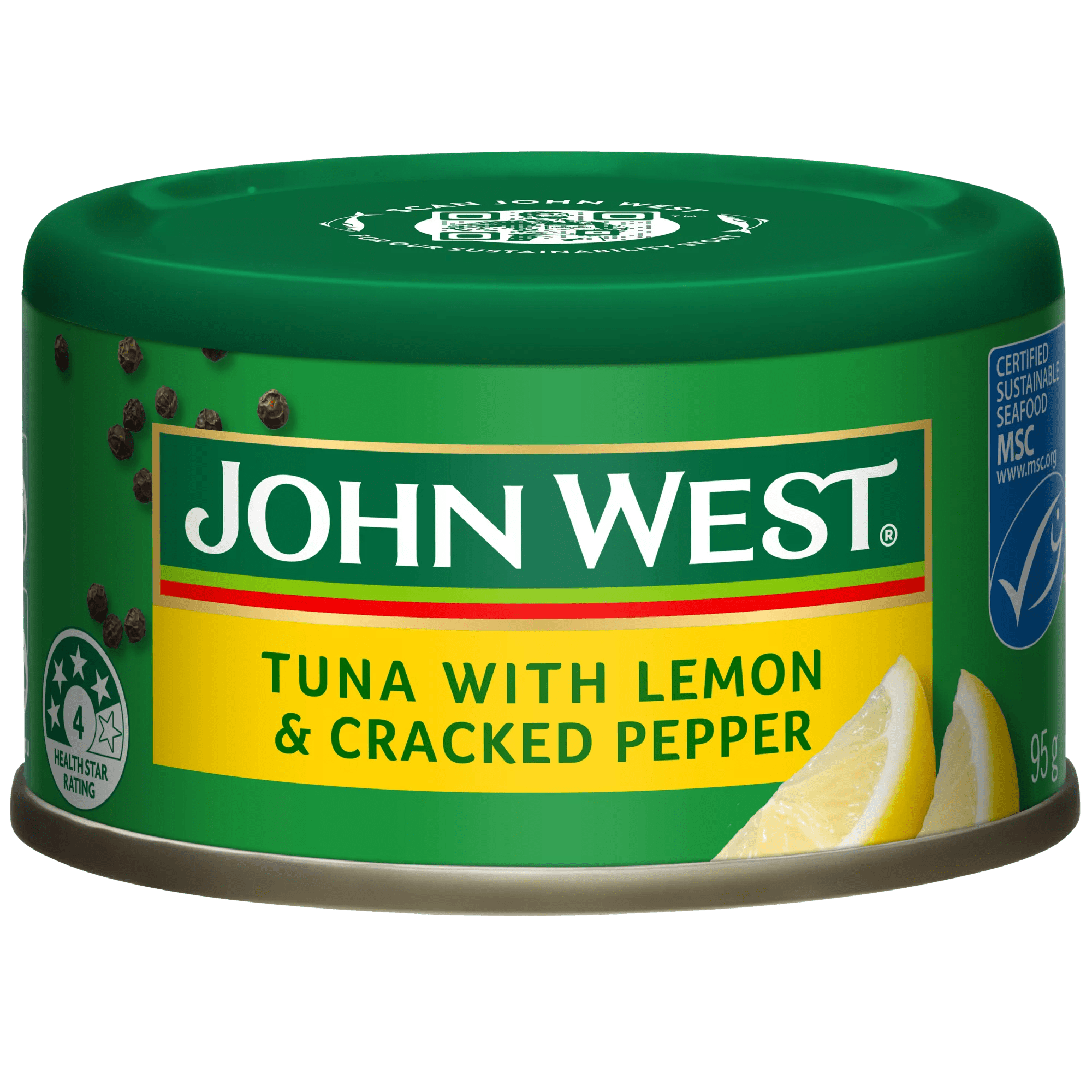 John West Tuna Lemon & Cracked Pepper 95g